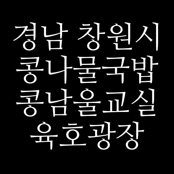 콩남울교실 육호광장 썸네일 이미지